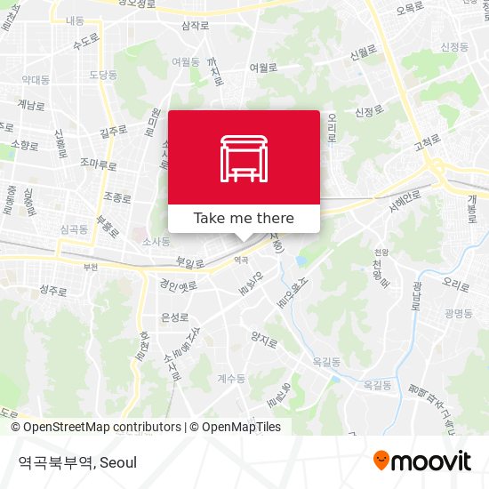 역곡북부역 map
