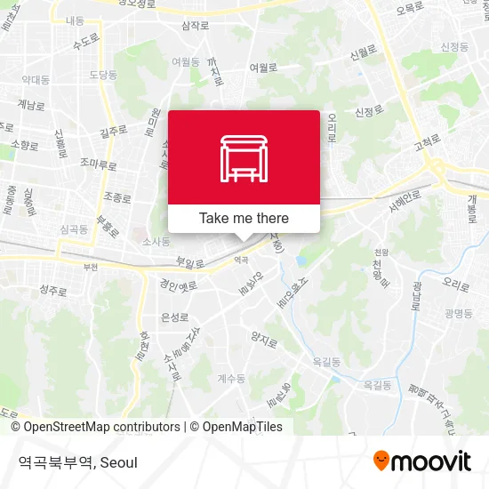 역곡북부역 map