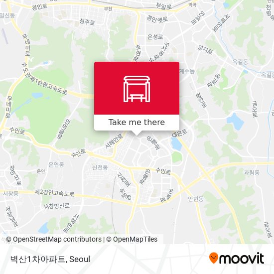벽산1차아파트 map