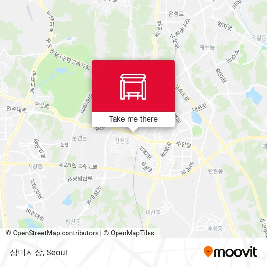 삼미시장 map