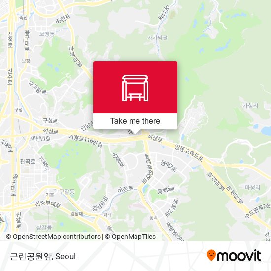 근린공원앞 map