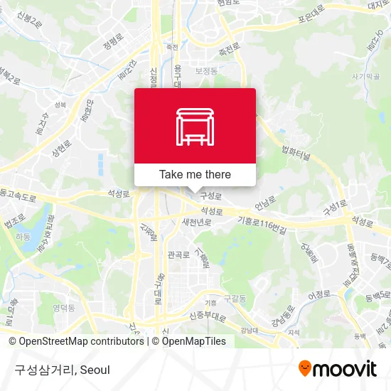 구성삼거리 map
