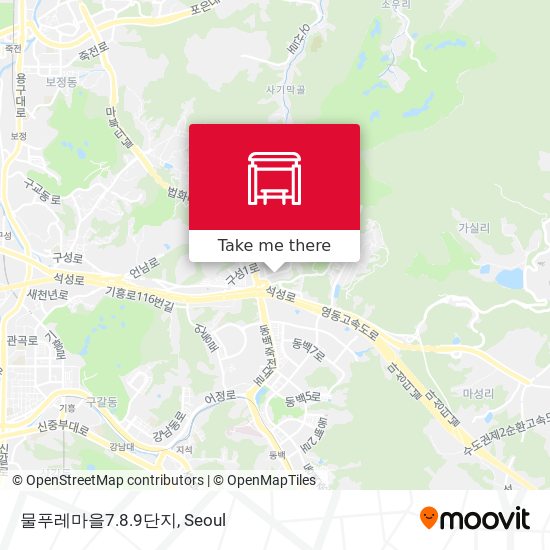 물푸레마을7.8.9단지 map