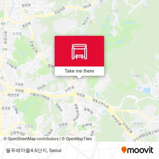 물푸레마을4.6단지 map