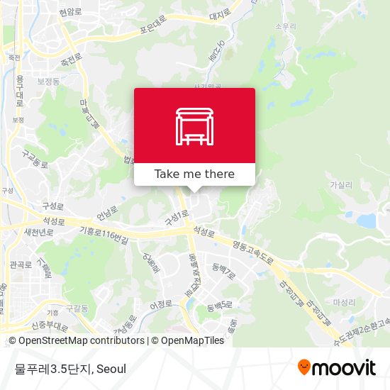 물푸레3.5단지 map