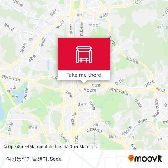 여성능력개발센터 map