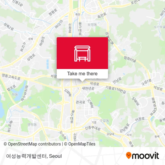 여성능력개발센터 map