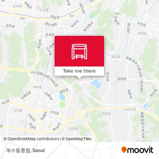 계수동종점 map