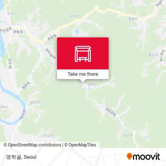명학골 map