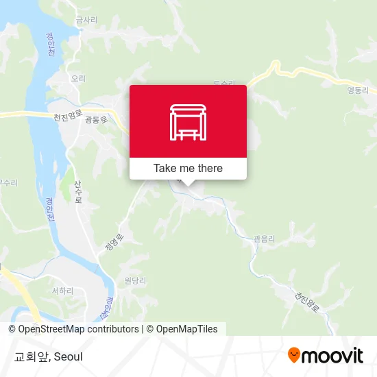 교회앞 map