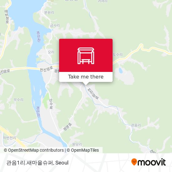 관음1리.새마을슈퍼 map