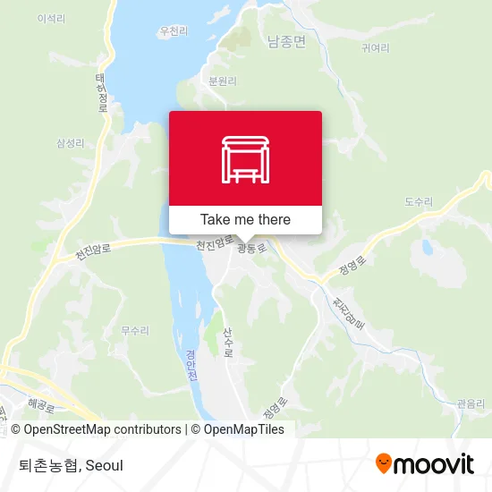 퇴촌농협 map