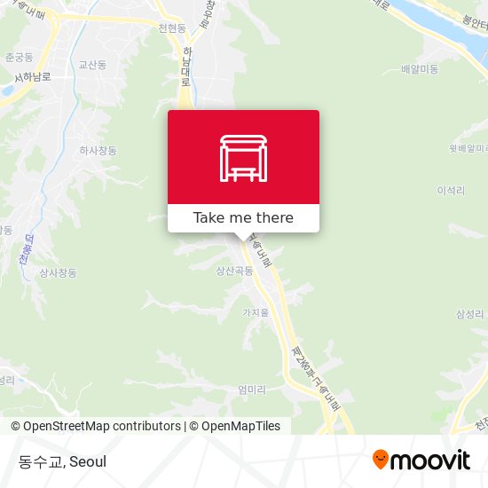 동수교 map