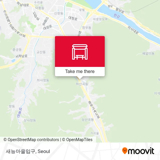 새능마을입구 map