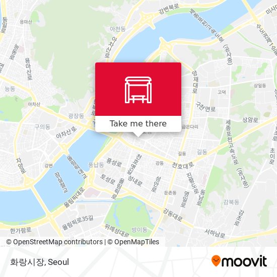 화랑시장 map