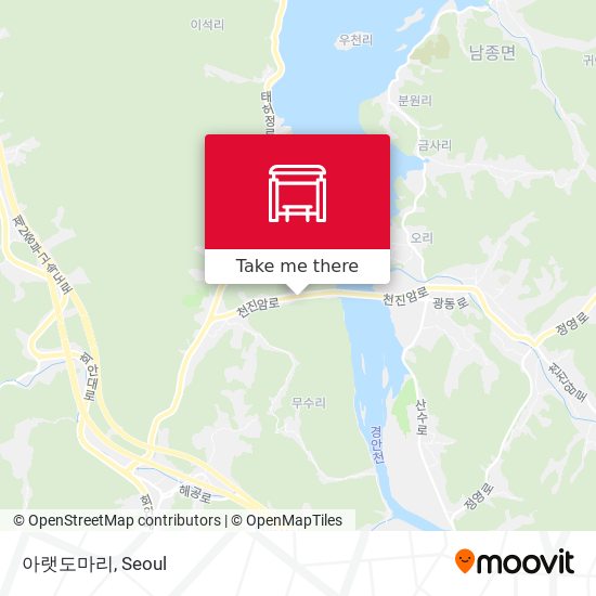 아랫도마리 map