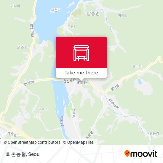 퇴촌농협 map
