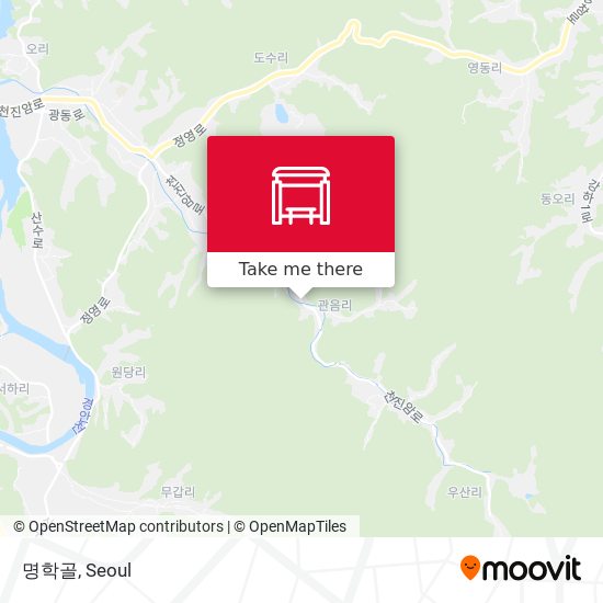 명학골 map