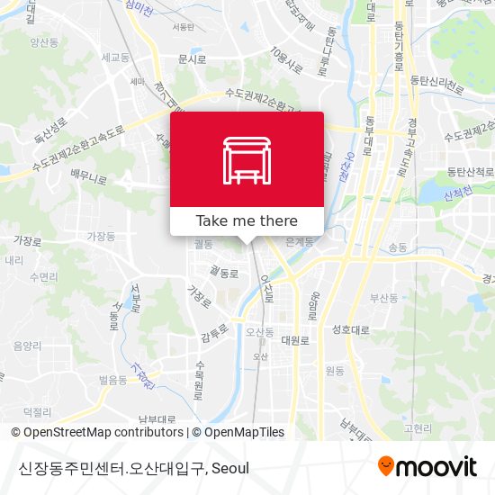 신장동주민센터.오산대입구 map