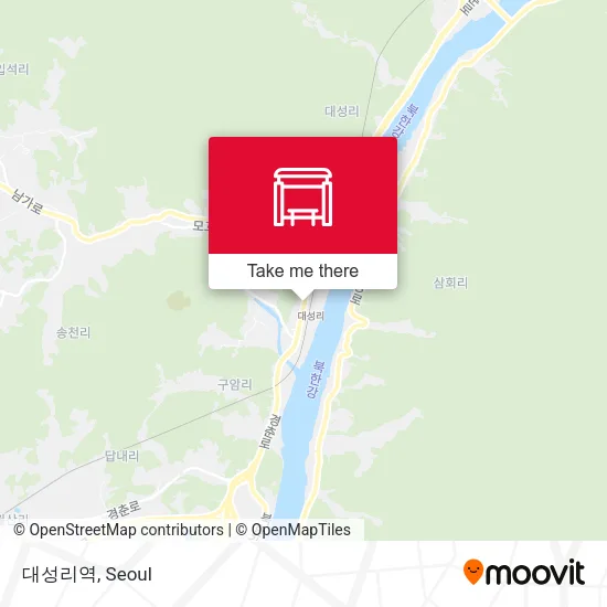 대성리역 map