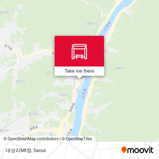 대성리Mt장 map