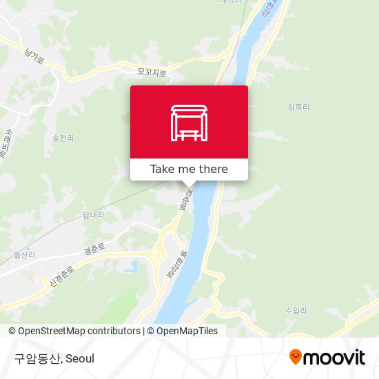 구암동산 map