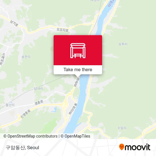 구암동산 map