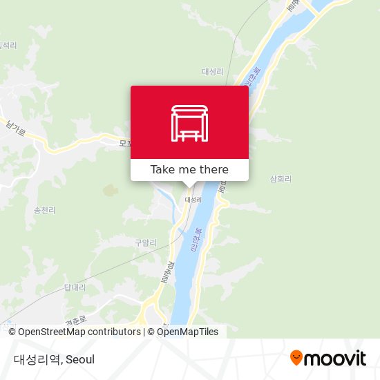 대성리역 map