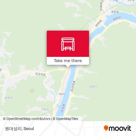 원대성리 map