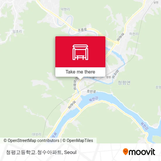 청평고등학교.청수아파트 map