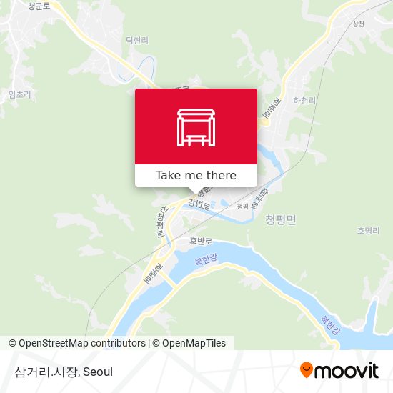 삼거리.시장 map
