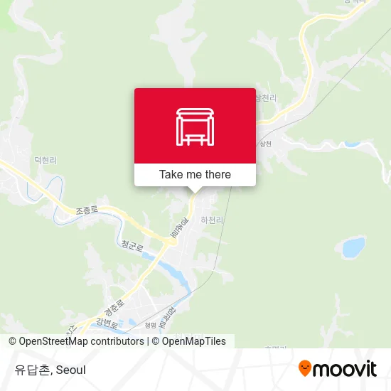 유답촌 map