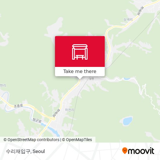 수리재입구 map