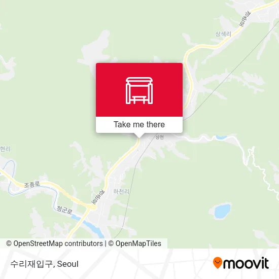 수리재입구 map