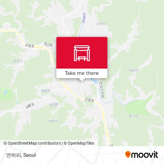 연하리 map