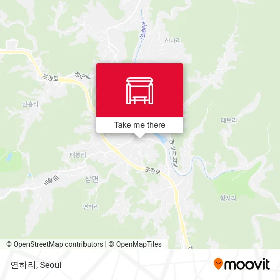 연하리 map