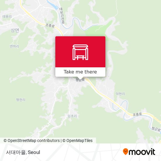 서대마을 map