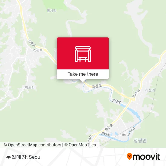 눈썰매장 map
