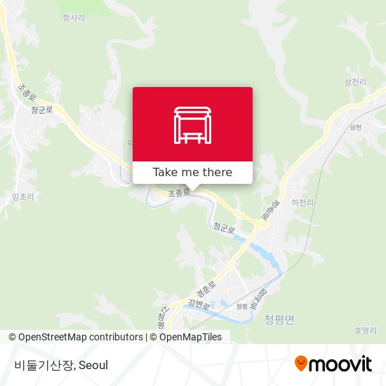 비둘기산장 map