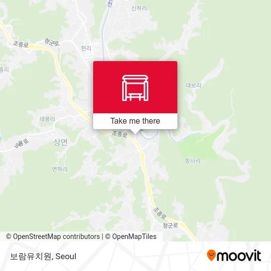 보람유치원 map