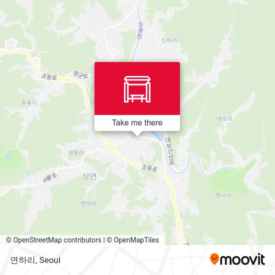 연하리 map