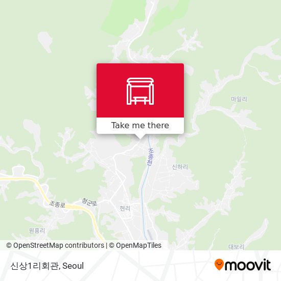 신상1리회관 map