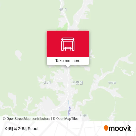 아래석거리 map