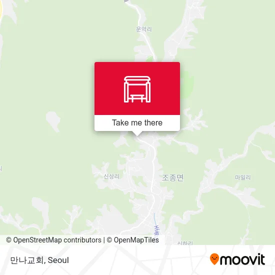 만나교회 map