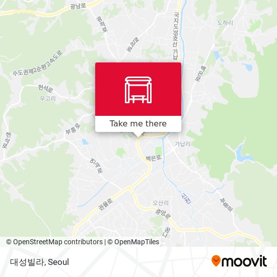 대성빌라 map