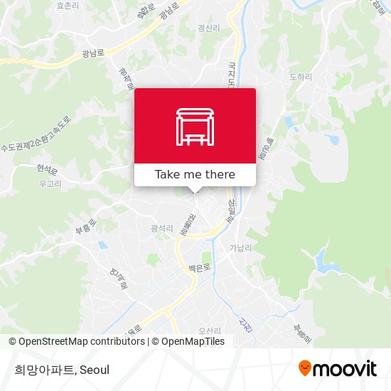 희망아파트 map