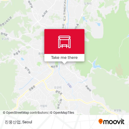 진웅산업 map