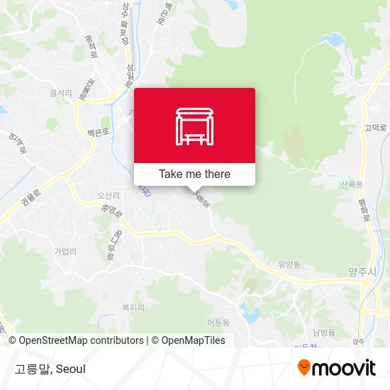 고릉말 map