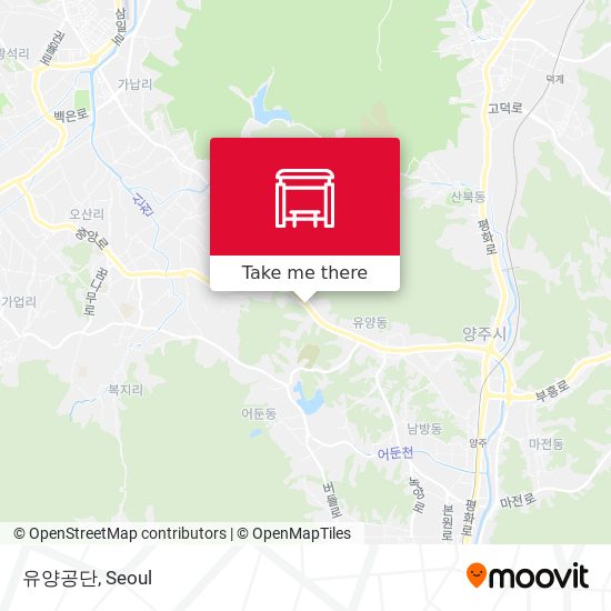 유양공단 map