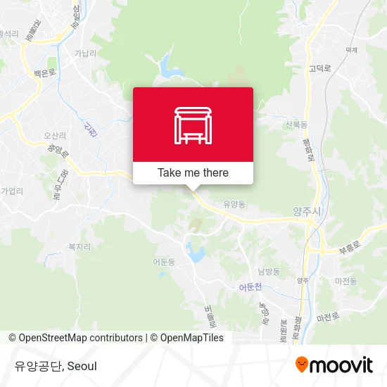 유양공단 map